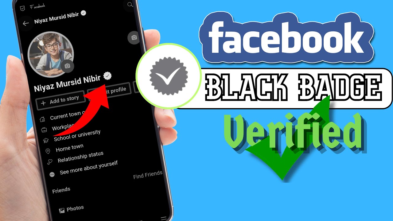 Image showcasing facebook black verification bangla tutorial - YouTube
