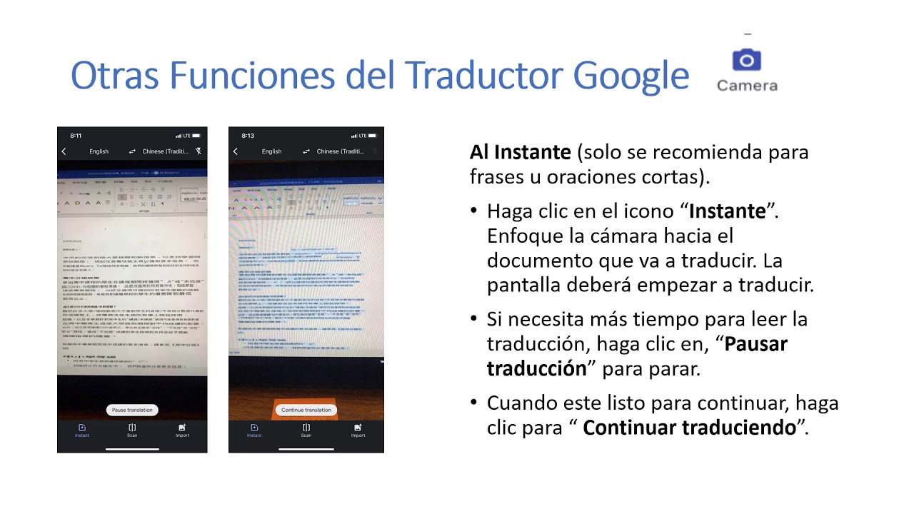 Google Translate App And Your Phone Spanish YouTube