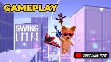 Swing Loops grapple hook Race Gameplay Android Games
