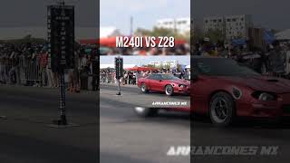 BMW M240i vs Z28 Twin Turbo #arrancones #dragracing #ArranconesMx