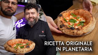 PIZZA NAPOLETANA CONTEMPORANEA con biga AD ALTA IDRATAZIONE IN PLANETARIA di @capuanovincenzo​