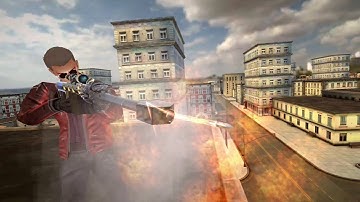 SNIPER 3D ASSASIN WALKTHROUGH GAMEPLAY  PART 9| GUNSHIP BATTLE | SHOOT TO KILL | ANDROID, IOS