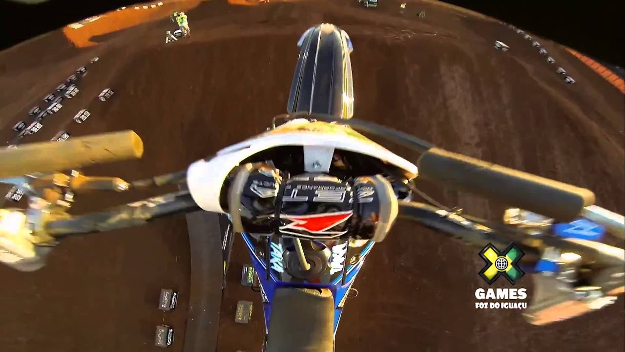 GoPro Taka Higashino Moto X Freestyle Gold Run Summer X Games 2013