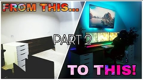 Building my INSANE Gaming Setup 2017! Part 2 - Speakers and Monitors!