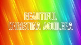 Beautiful - Christina Aguilera - Lyrics