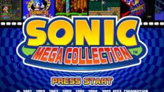 Sonic Mega Collection Main Menu Theme