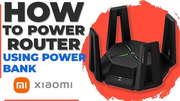 How To Run Xiaomi Wifi Router On Power Bank