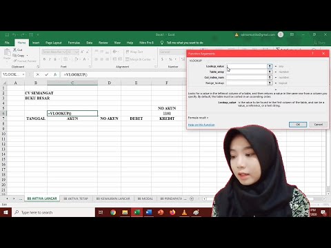 Cara Membuat Jurnal Umum, Buku Besar, dan Neraca Saldo dalam Ms. Excel (Spreadsheet)