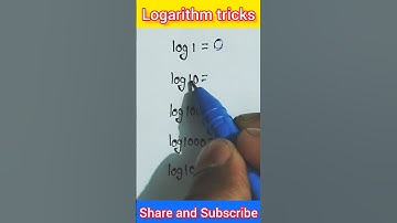 🔥Logarithm tricks 😨😱 #maths #shorts #trending #youtubeshorts #mathematics #mathtricks #viral