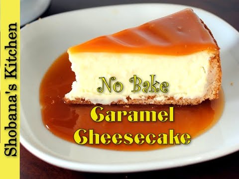 No Bake Cheesecake / Caramel Cheesecake / Käsekuchen / Karamell Cheesecake