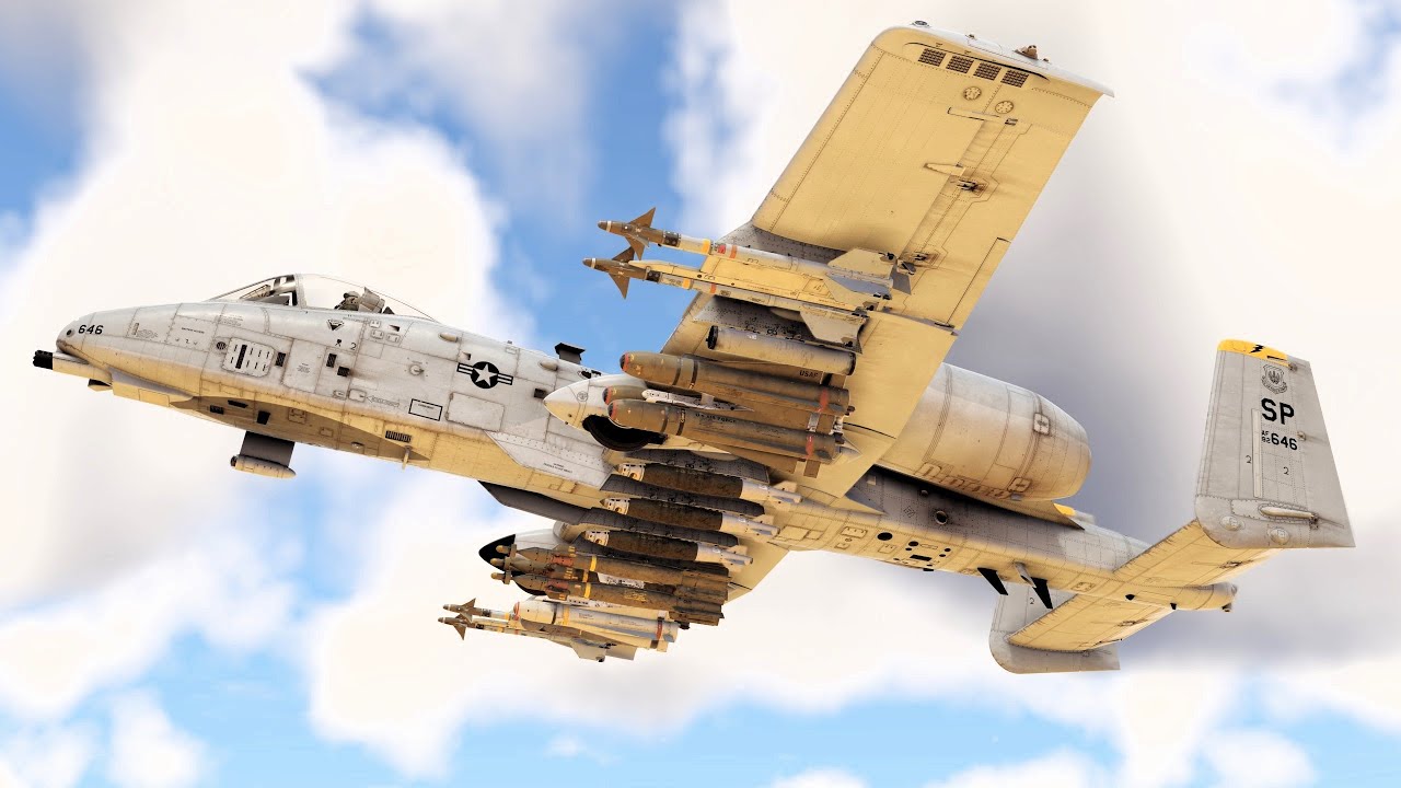 A-10C Warthog is Very Strong in Air Sim EC Mode (War Thunder)