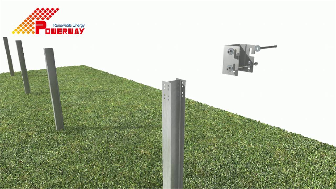 Single Pillar Installation in Solar PV System YouTube