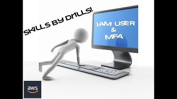How to create an IAM user and attach an MFA device