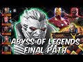 Abyss of Legends Path Final Path - Masacre, Cable, Iron Man & More!  - Marvel Contest of Champions