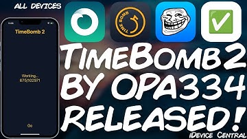 TimeBomb2 (Dopamine Jailbreak-related Tool) RELEASED by opa334! For iOS / TrollStore