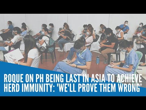 Roque on PH being last in Asia to achieve herd immunity: 'We'll prove them wrong’