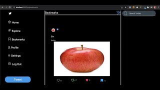 INFO 6150 Web Design Final Project - NEU Tweet - ReactJS demo