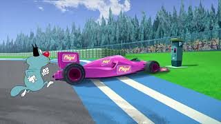 Oggy Hindi S3E36 Formula 1