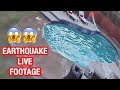 BAKERSFIELD EARTHQUAKE CAUGHT LIVE **shocking**