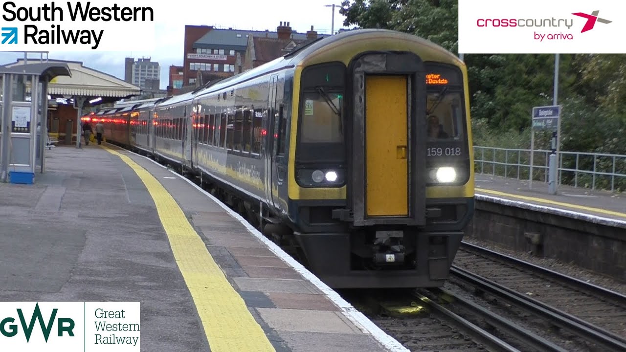 Evening Trains at Basingstoke - SWML - 30th September 2024