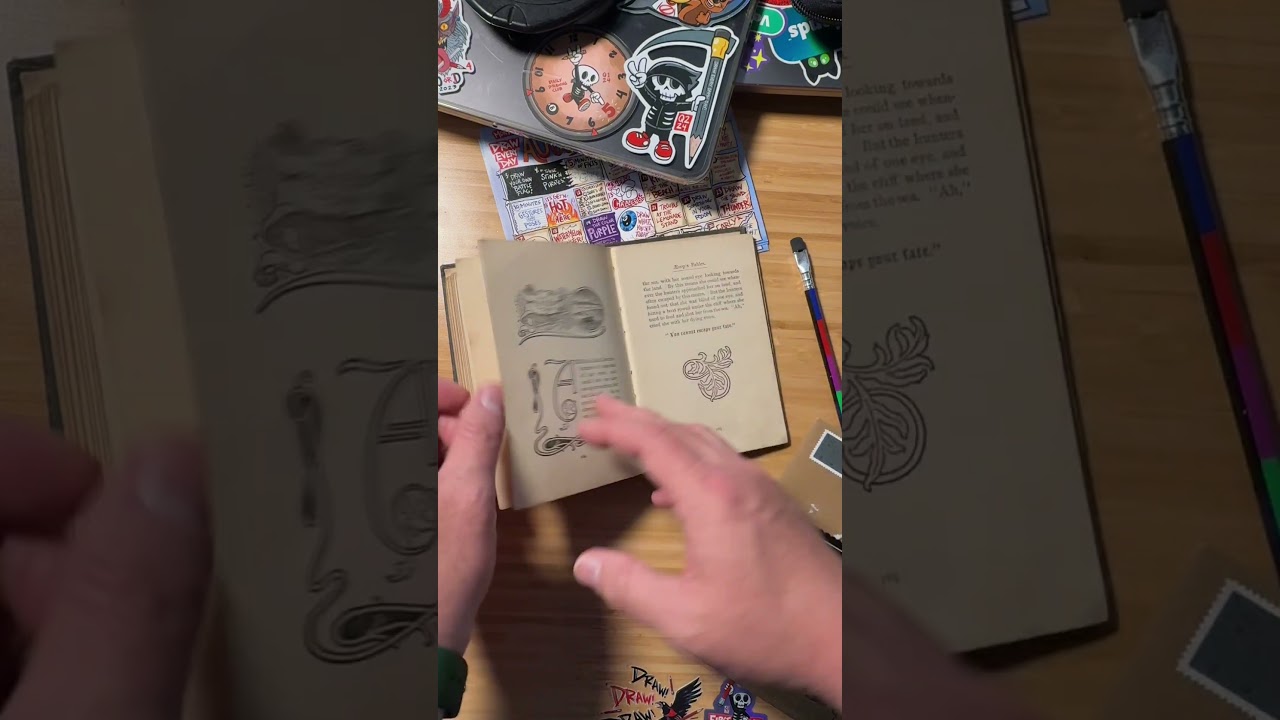 How a 100-Year-Old Book Became September's Drawing Challenge