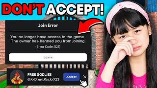 I ACCEPTED THIS BOTS FRIEND REQUEST IN ROBLOX (GONE WRONG 😭)
