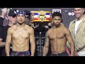 Teofimo Lopez vs. Shakur Stevenson • FULL WEIGH IN & HEATED FACE OFF | DAZN Boxing