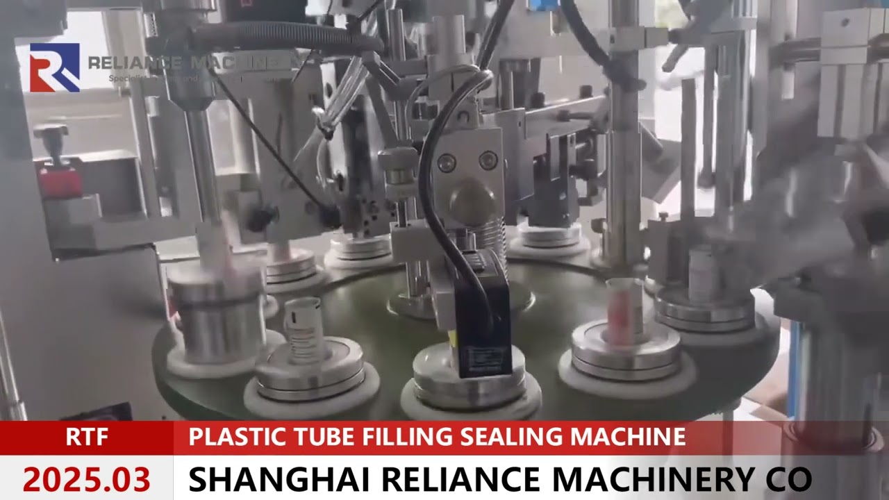 FDA Certified Plastic Tube Filling Sealing Machine 