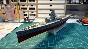 Trumpeter Admiral Graf Spee 1/350 - Build Log Part 6