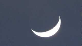 Waning Crescent Moon : 16 May 2012 - Lua Minguante Côncavo Florianópolis