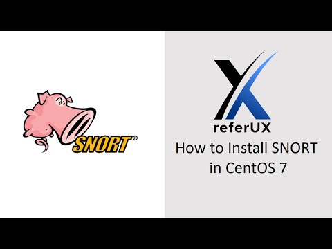 How to Install and run Snort on CENTOS 7 | Installing SNORT
