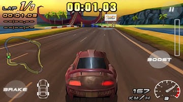 Raging Thunder 2 Aquatic Tunnel time attack 1:18.58