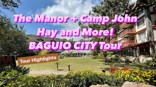 CAMP JOHN HAY, THE MANOR & More! When in BAGUIO #city #tour #travel #philippines