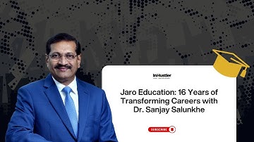 Jaro Education: 16 Years of Transforming Careers with Dr. Sanjay Salunkhe