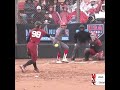 Inside the park Homer courtesy of Ali Belarde, Utah #softball #ncaasoftball #collegesoftball