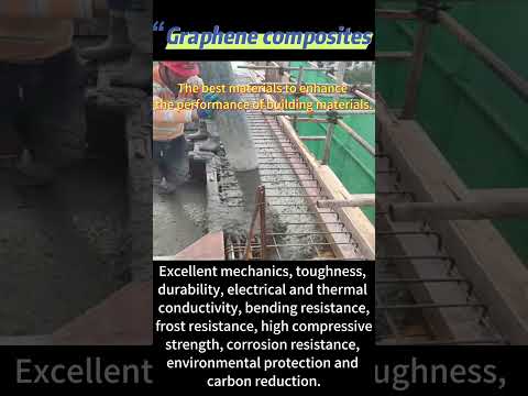The best building materials!For concrete!#concrete #material #composite #graphene#construction #news