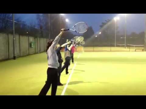 Casey Tennis Glenageary Serve, Proper Grip Flat Serve Ex2