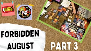 FORBIDDEN AUGUST | Part 3: Game Overview of Forbidden Fortress [Board Game]