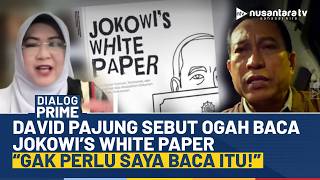 Dicecar Soal Referensi, David Pajung Tolak Baca Jokowi’s White Paper: Gak Perlu Baca Itu! | NTV