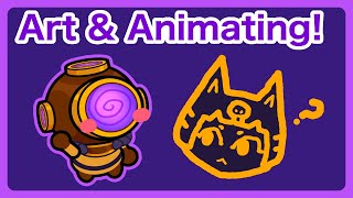 【Art Stream】Drawing and Animating Ankha from Animal Crossing!