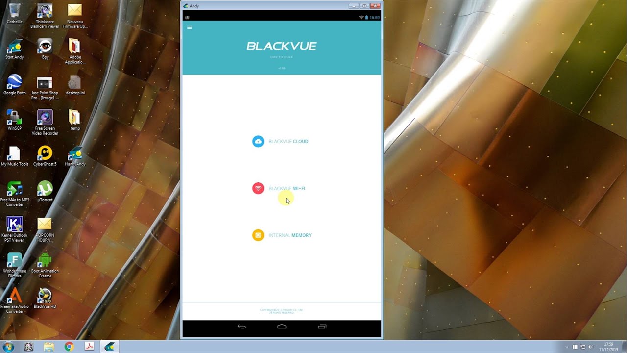 BlackVue Cloud BV DR650 2CH live and track on Windows 7 - YouTube
