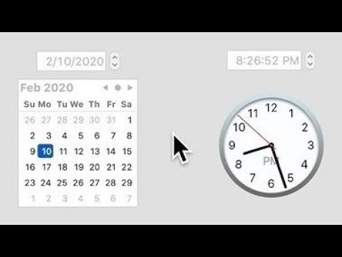 How to Set Date and Time on a Mac