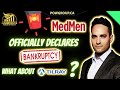  medmen officially announces bankruptcy  what about tilray