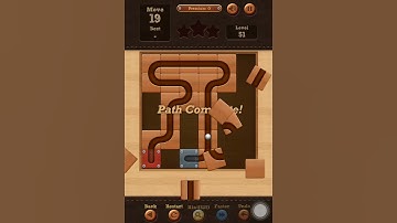 Roll the Ball slide puzzle Premium O Pack Level 51 Solution