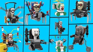 All New Skibidi Toilets LEGO : Every Character (Multiverse)