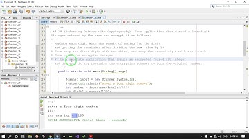 Enforcing Privacy with Cryptography java how to program exercise 4.38