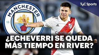 ¿EL DIABLITO ECHEVERRI PUEDE SEGUIR EN RIVER? ⚽ MANCHESTER CITY, ENTRE PRESTARLO A GIRONA O AL MILLO