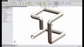 SOLIDWORKS Tutorial | 3D Pipe