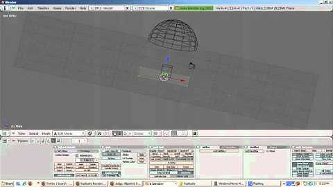 Basic Radiosity Blender 2.49b