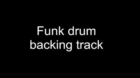 FUNK Drum Loop 120bpm - Free Backing Track